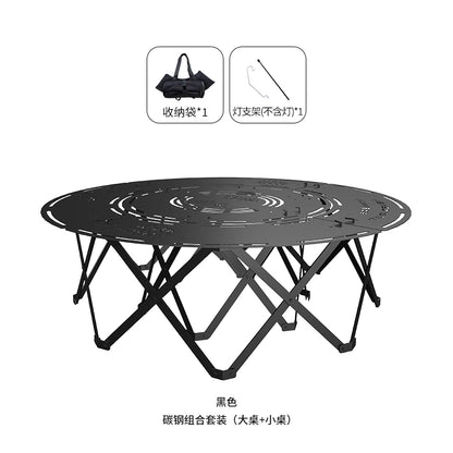 Ground Minimalist Outdoor Table Bistro Nordic Lawn Dining Outdoor Table Camping Backyard Zestawy Mebli Ogrodowych Furniture