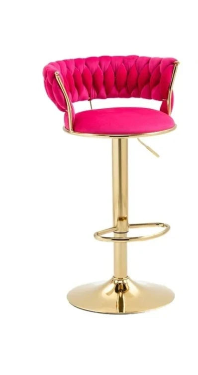 Modern Gold Legs Bar Stools Adjustable Height Italian Minimalist Bar Stools Ergonomic Designer Mama Sandalyesi Kitchen Furniture
