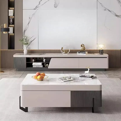 Luxury Minimalist Coffee Table Frame Floor Design Nordic Coffee Table Ornaments Organizer Meubles De Salon House Accessories