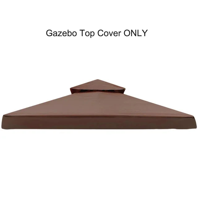 Replacement Roof for Gazebo, Gazebo Roof Replacement Cover ,3x3m  Outdoor Grill Shelter Canopy Top for Yard Patio Garden Canopy