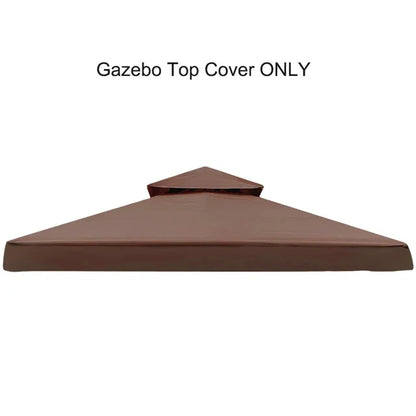 Replacement Roof for Gazebo, Gazebo Roof Replacement Cover ,3x3m  Outdoor Grill Shelter Canopy Top for Yard Patio Garden Canopy