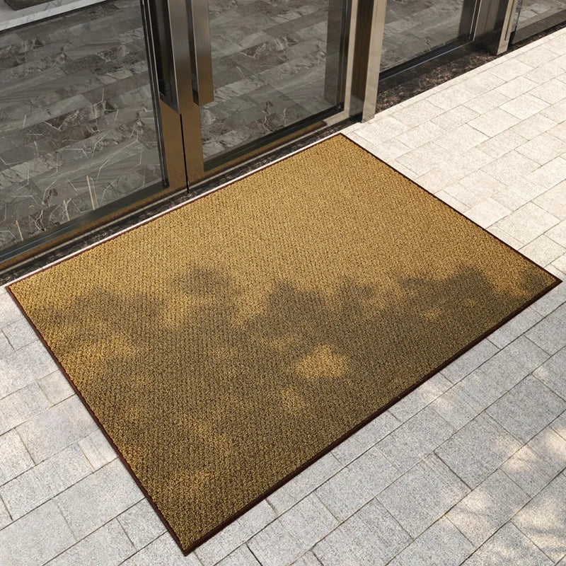 Front Door Mat Indoor And Outdoor Doormat Waterproof Anti-Slip Floor Mat Imitation Coconut Rug Household And Commercial Carpet