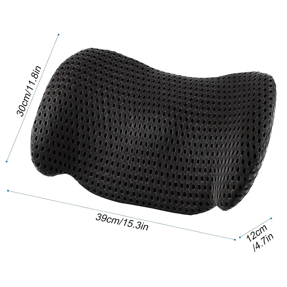 Memory Foam Lumbar Support Pillow for Lower Back Pain Relief for Car Seats, Office Chairs, Gaming Consoles,Sofas,Recliners,Beds