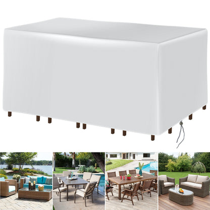 Ultimate Outdoor Furniture Cover - Waterproof, dustproof cover, durable and easy to clean, perfect for patios, gardens