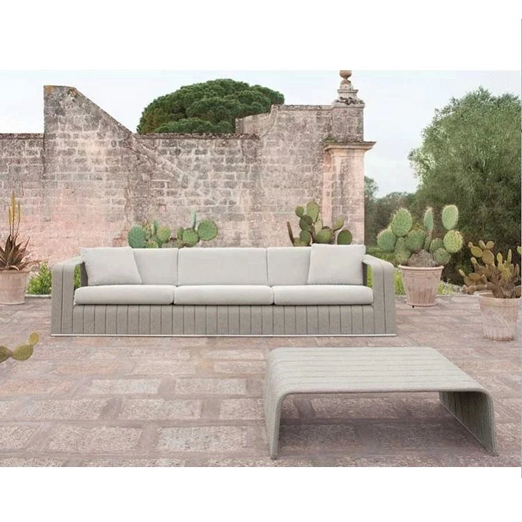 Outdoor Orange Leisure Lying Furniture Courtyard Terrace Relaxing Items