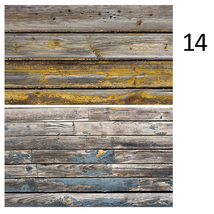 Marble Photography Backdrops 57*87CM 2 Sided Wood Grain Photo Background Wallpaper Studio Waterproof Products Photographic Props