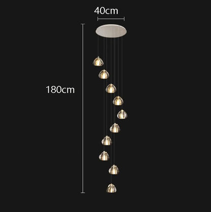 Modern home decoration crystal chandeliers for hall, staircase, indoor lighting fixtures, ceiling lamps, living room exquisite i