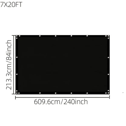 Fence Privacy Screen, Heavy Duty Privacy Fence Screen, Outdoor Shade Cloth Mesh Barrier, Cable Zip Ties Included