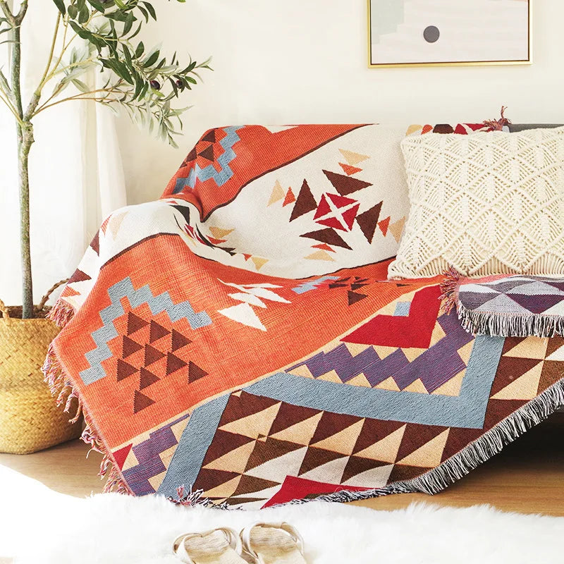 Bohemian Plaid cotton Blanket for Sofa bed Decoration Blankets Camping Picnic Blanket Sofa cover throw Blanket bedspread Decor