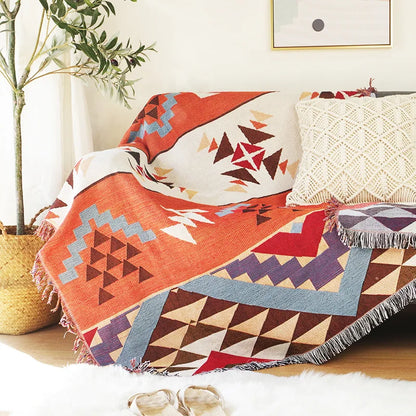 Bohemian Plaid cotton Blanket for Sofa bed Decoration Blankets Camping Picnic Blanket Sofa cover throw Blanket bedspread Decor