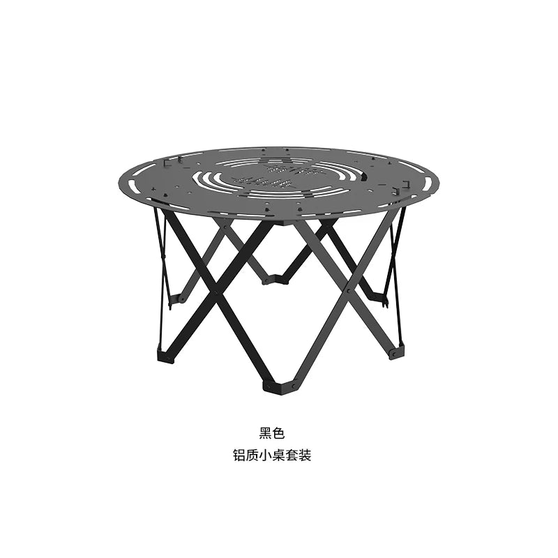Ground Minimalist Outdoor Table Bistro Nordic Lawn Dining Outdoor Table Camping Backyard Zestawy Mebli Ogrodowych Furniture