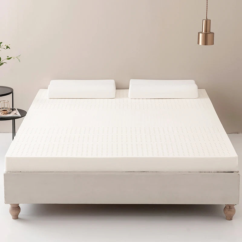 New Natural Thailand imported latex mattress 10cm raw liquid mattress 100% rubber cushion double home mat queen king full size