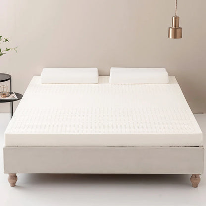 New Natural Thailand imported latex mattress 10cm raw liquid mattress 100% rubber cushion double home mat queen king full size