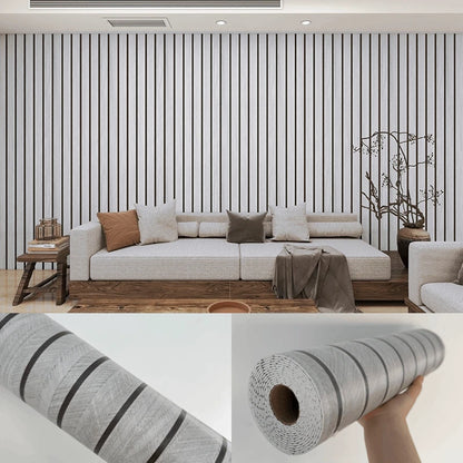 Foam Grille Wallpapers Wall Stickers Bedroom Background Walls Renovation Thicke Wood Grain Peel and Stick Wall Paper Home Decor
