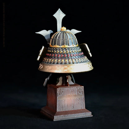 130mm Home Decor Crafts Finished Model of Ancient Helmet as Household Ornament LTCP-207