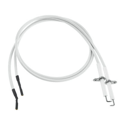 2 Pcs 700mm Ignition Spark Plug Wire Ceramic Igniter Electrode  for Gas Grill/Gas Burner./Fire Pit/Fireplace Replacement Parts
