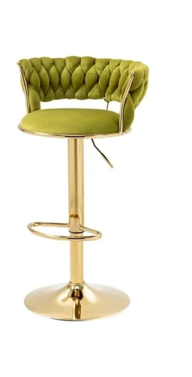Modern Gold Legs Bar Stools Adjustable Height Italian Minimalist Bar Stools Ergonomic Designer Mama Sandalyesi Kitchen Furniture