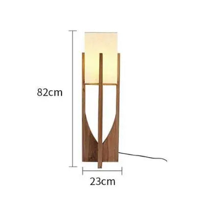Fairbanks Floor Lamp Wooden Floor Lamp for  Living Room Bedroom Sofa Bedside Solid Nordic Designers Floor Lamps