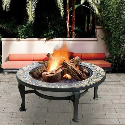 Outdoor Garden Villa Heaters Balcony Fire Pits Coffee Shop Restaurant Commercial Brazier Courtyard Camping Barbecue Table