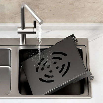 KYCOR-Adjustable Pot Organizer Rack - Space-Saving, Rustproof Storage For Pans, Pots & Lids - Under Cabinet Kitchen Solution