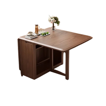 Rustic Dark Dining Tables Folding Nordic Modern Multifunctional Dining Tables Elegant Vintage Table A Manger Pliante Furnitures