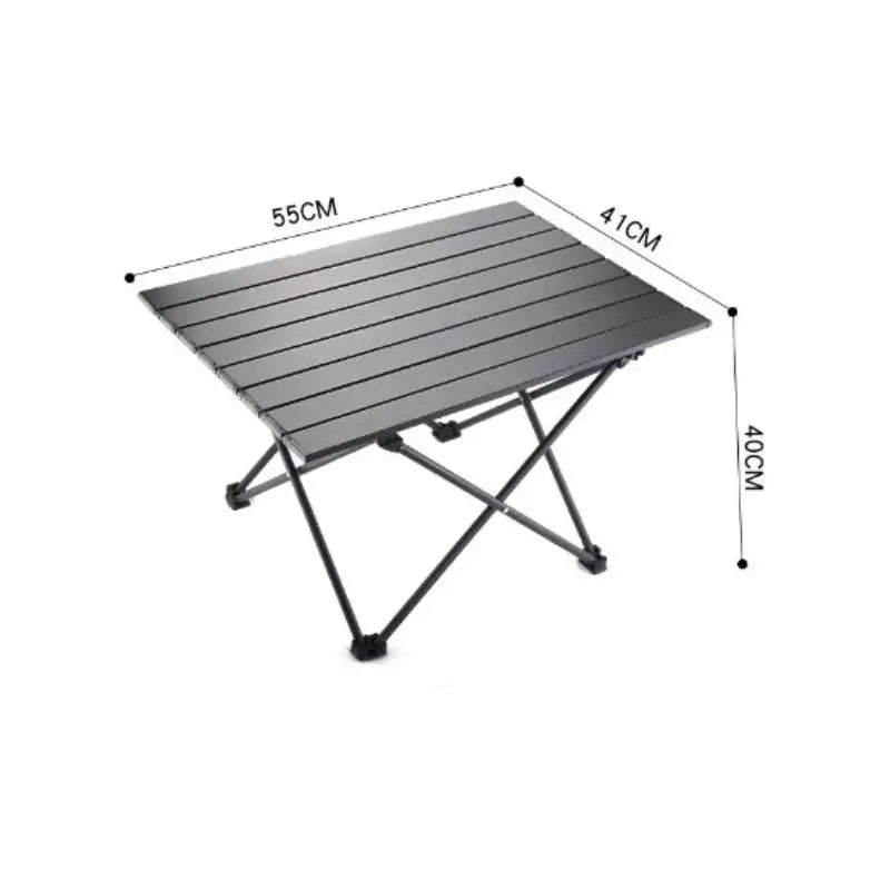 Outdoor Camping Folding Table Outdoor BBQ Portable Foldable Desk High Strength Ultralight Aluminium Portable Desk