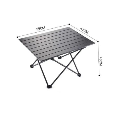 Outdoor Camping Folding Table Outdoor BBQ Portable Foldable Desk High Strength Ultralight Aluminium Portable Desk