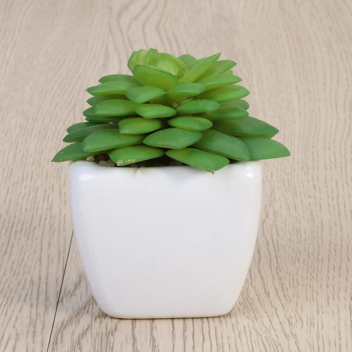Realistic Natural Green Artificial Succulent Plants Potted in Modern for Home Balcony Office Garden Indoor Outdoor