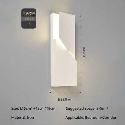 Living Room Background Wall Art Wall Lamp Minimalist Bedroom Bedside Entrance Hall Foyer Hallway Decorative Wall Painting Lamp