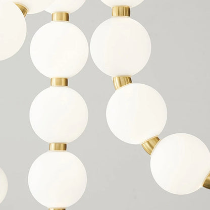 Nordic home decoration, stair chandelier, living room and dining room Pendant lights, ceiling light, indoor lighting