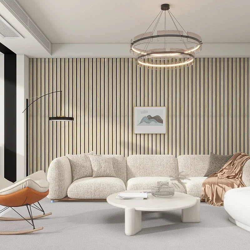 Faux Grille Wallpaper Wall Decoration Thick Foam Wood Grain Contact Paper Peel and Stick Wallpapers for Living Room Background
