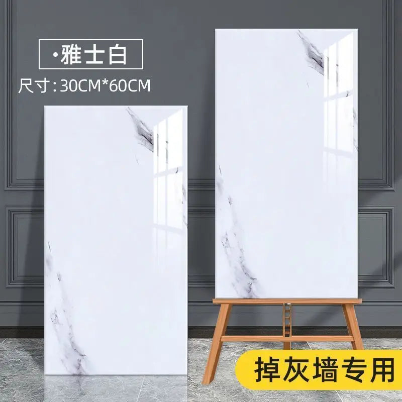 Papel De Parede 3d  Peel and Stick Wallpaper Faux Marble Wall Stickers Decoration Tile Kitchen Waterproof Bathroom Sticker