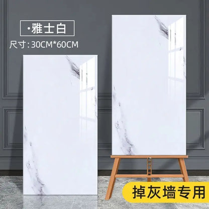 Papel De Parede 3d  Peel and Stick Wallpaper Faux Marble Wall Stickers Decoration Tile Kitchen Waterproof Bathroom Sticker