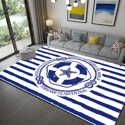 Nautical style rugs kids mats bedroom kitchen     living    bath