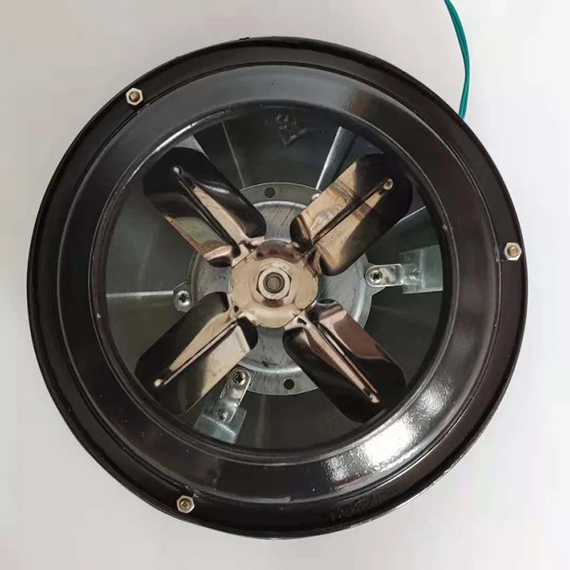 1PCS Induced Draft Fan Pure Copper Motor Civilian Chimney Smoking Machine Rural Fire Pit Boiler Exhaust Fan Smoke Prevention