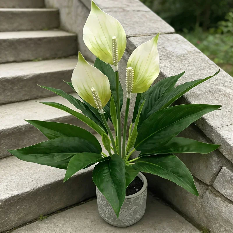 2026Latest Models 2Pcs  Latest UV Resistant Artificial Plants Realistic Faux Greenery Indoor Outdoor Porch Home Festival Decor