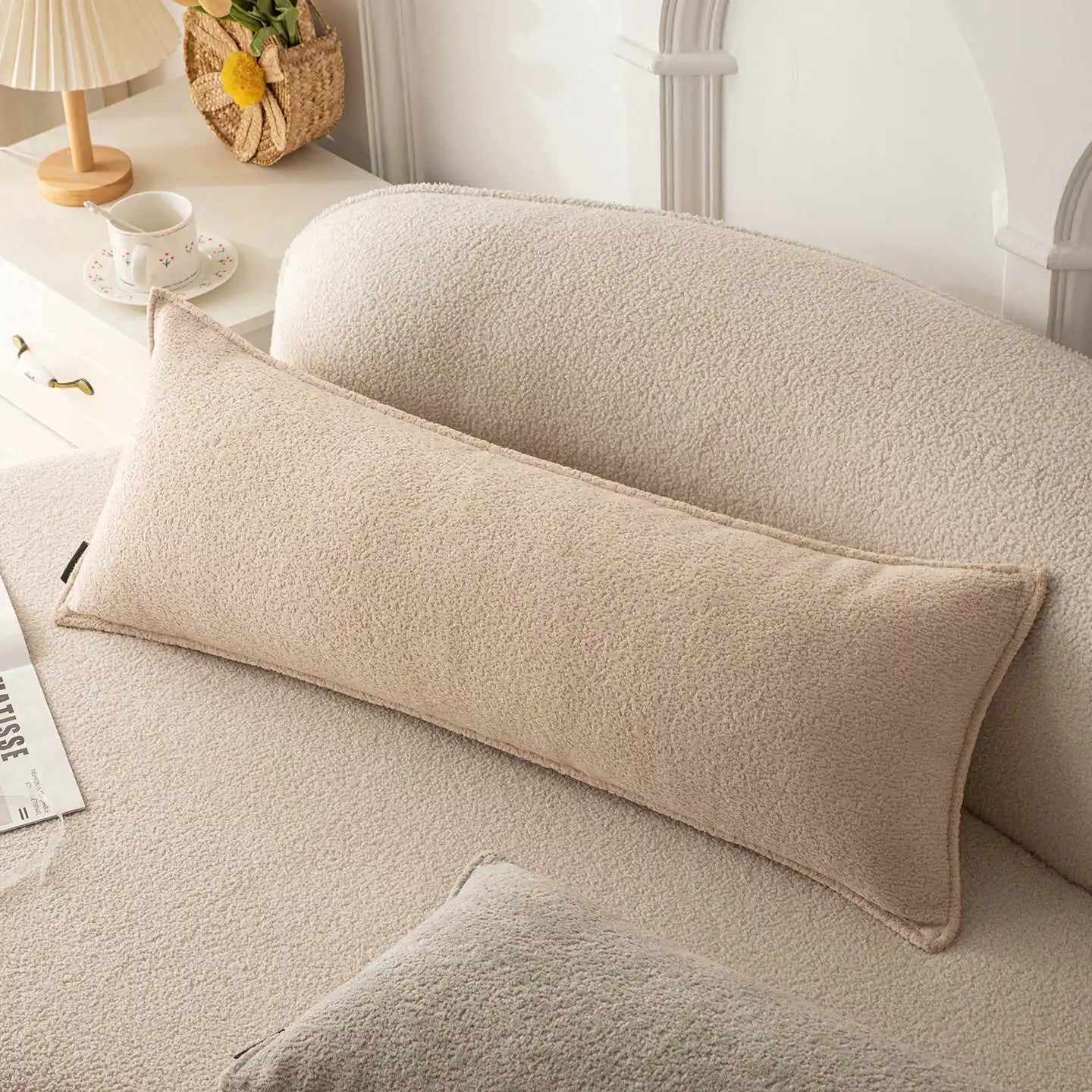 30x50/30X70/30X90CM Rectangular Throw Pillow Cover Simple Soft Waist Cushion Cover Decor Home Decorative Pillowcase