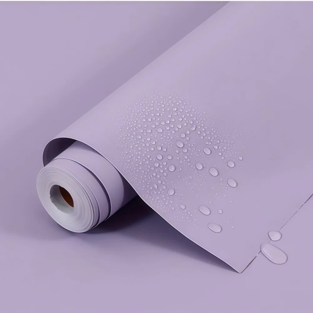 1roll 2/5/10m（45cm Width）Self-Adhesive Wallpaper Stickers for Cabinet and Wardrobe Doors,Furniture Renovation, Wall Color Change