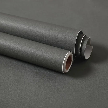 Matte Solid Color Wallpaper Dirt Resistant Waterproof Moisture Proof Wallpaper Renovation Furnitures Wall Stickers Home Decor