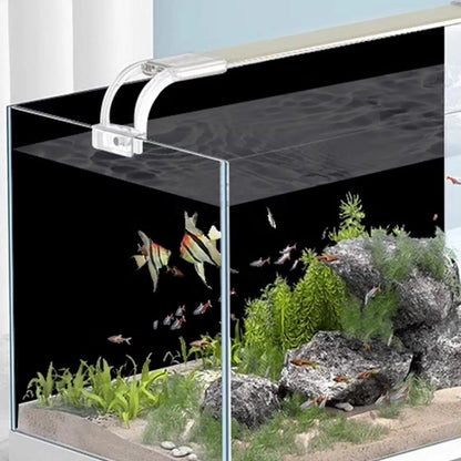 Black Aquarium Background Static Cling PVC Fish Tank Background Wallpaper Aquarium Backdrop Wallpaper Decoration
