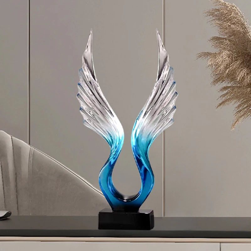 Luxury Figurines Nordic Simple Modern Miniatures Aesthetic Creative Design Decoration Crafts Household Living Room Decoration