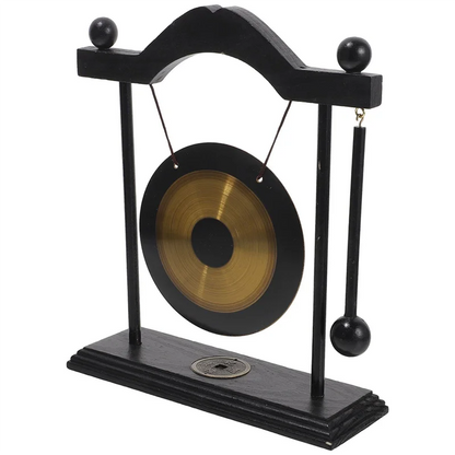 ABHT-Decorative For Home& Garden Gong Feng Shui Decors Adornment Desktop Craft Chic Brass Household