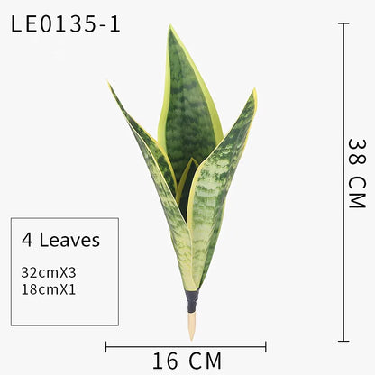 Artificial Plants Realistic Succulents Indoor and Outdoor Aloe Vera Tropical Fake Long Leaves Room Decoration Accessories