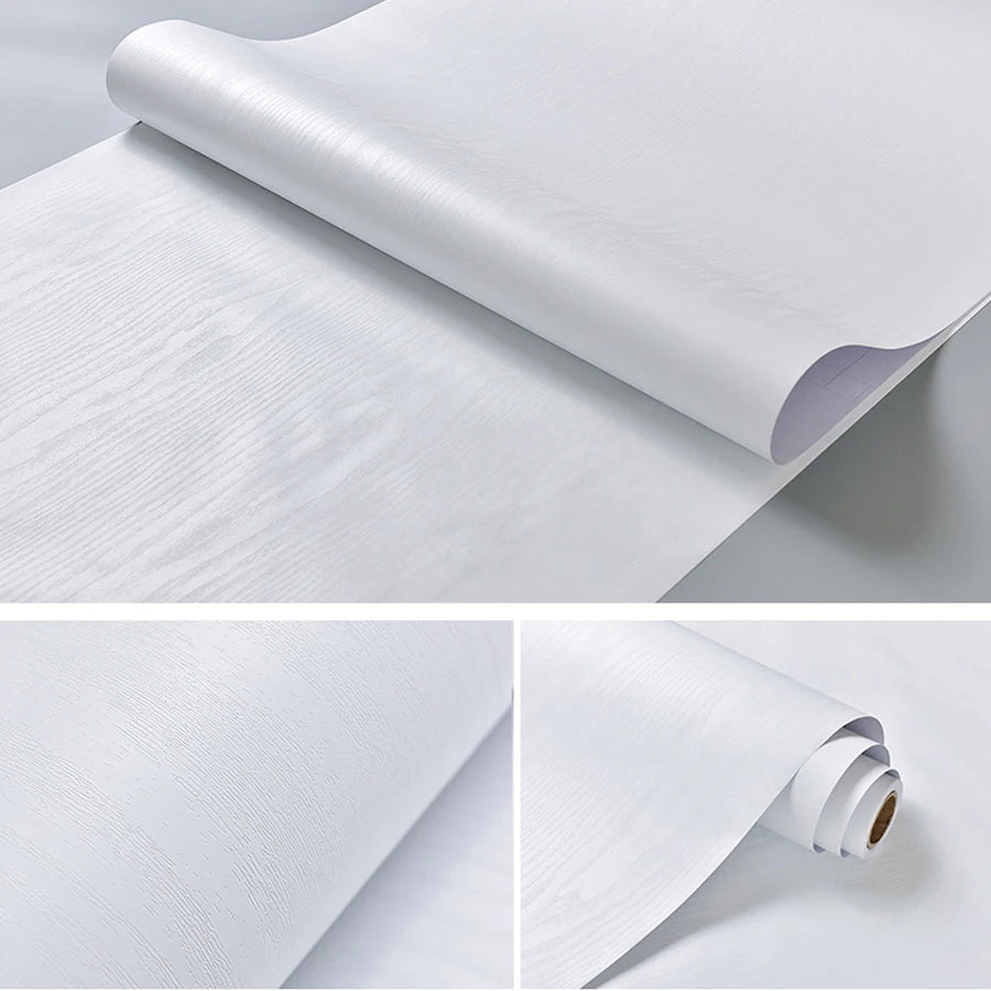 Wall Furniture Renovation Stickers Waterproof Moisture-proof Self-adhesive Paper Vinyl Wallpaper For Kitchen Cooktop Cabinets