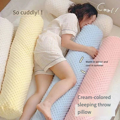 Long Throw Pillow Girls Sleep on The Bed Pinch Their Legs Sleep on The Side Pillow Dormitory Men's Large Pillow Bedside Cushion