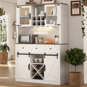 Farmhouse Bar Cabinet