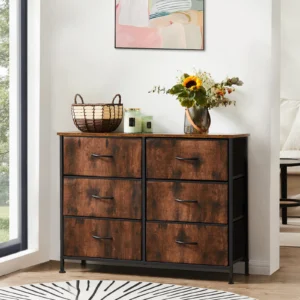 6-Drawer Fabric Storage Cabinet