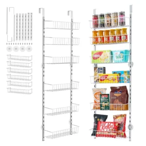 Overdoor Pantry Organizer Rack