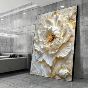 Abstract Floral Canvas Print