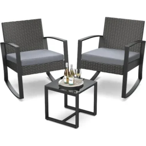 3-Piece Rocking Bistro Set